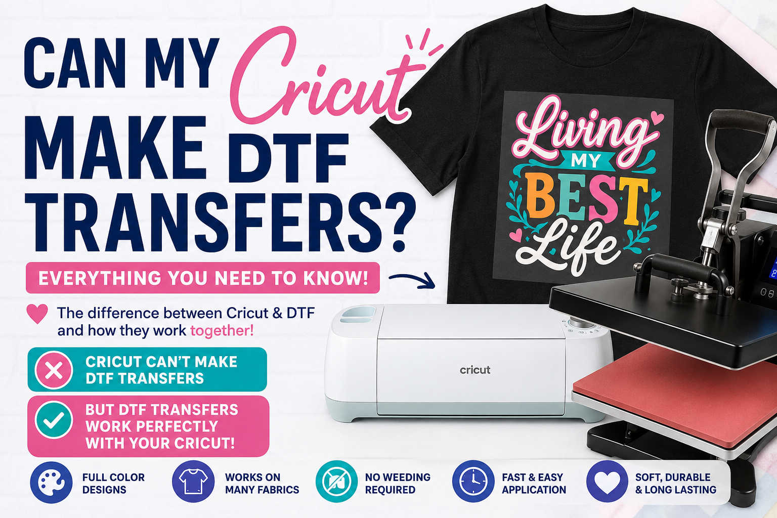 Can My Cricut Make DTF Transfers? Everything You Need to Know