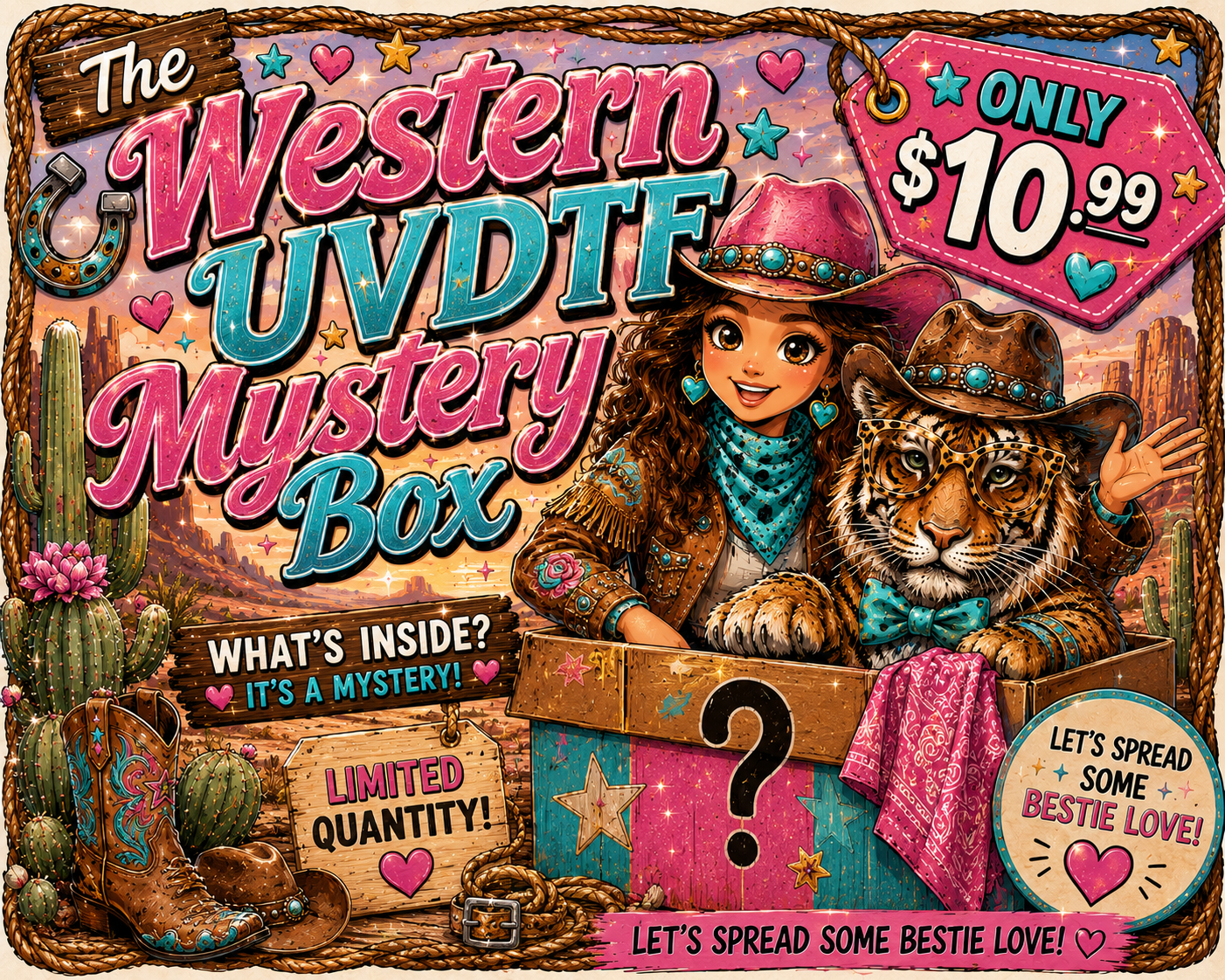The UVDTF Western Mystery Box