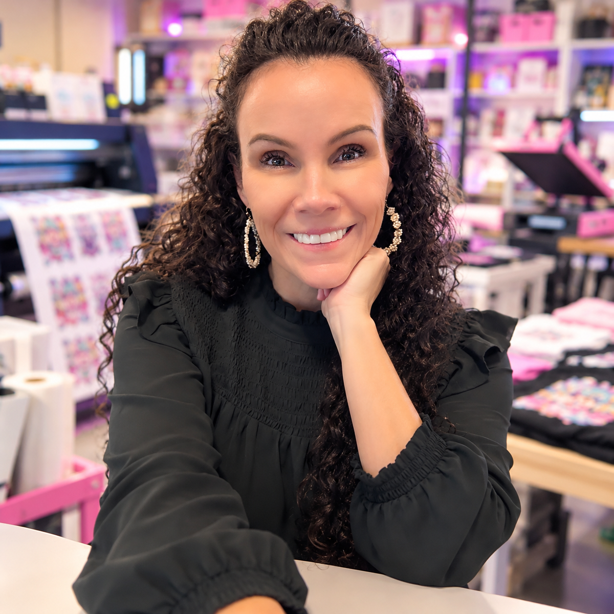CrystalAnn at Bestie DTF print shop