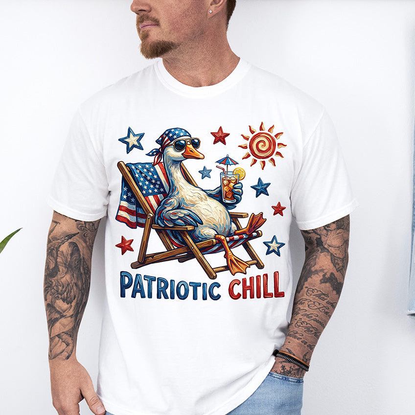The Patriotic Poultry Collection: All-American Goose & Duck Tees